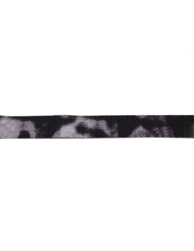 HEY! COLLAR PERRO FIBRA PURPURA/NEGRO 53,5 CM
