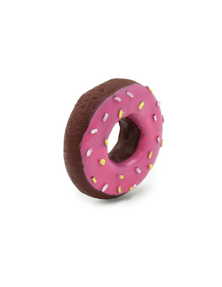 HEY! JUGUETE DONUT CON SONIDO PARA PERROS 9,5x9,5x3 CM