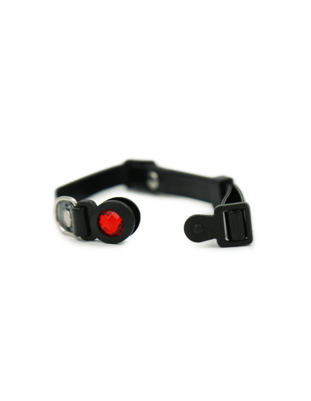 HEY! COLLAR PARA GATOS NEGRO 20-32 CM