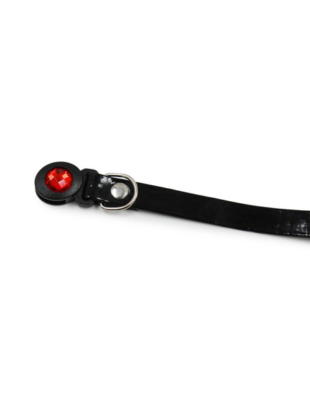 HEY! COLLAR PARA GATOS NEGRO 20-32 CM