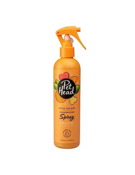 PET HEAD DITCH THE DIRT DESODORANTE EN SPRAY NARANJA 300ML