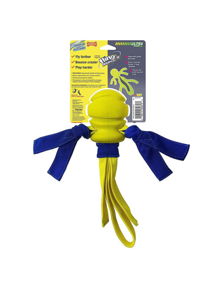 NYLABONE POWER PLAY LANZADOR DE GOMA FLING A BOUNCE