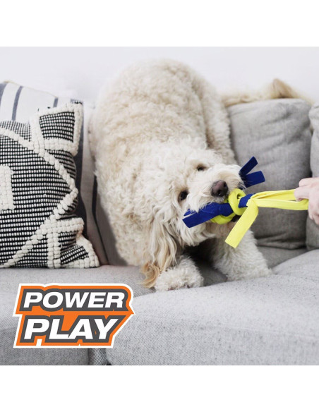 NYLABONE POWER PLAY LANZADOR DE GOMA FLING A BOUNCE
