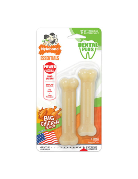 NYLABONE DURABLE CHEW 2 UNIDADES TALLA XS