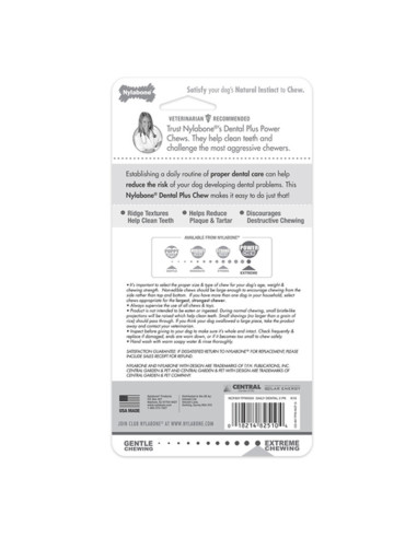 NYLABONE DURABLE CHEW 2 UNIDADES TALLA XS