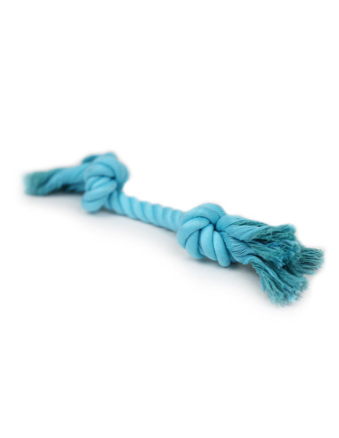 HEY! JUGUETE PERRO CUERDA CELESTE 31CM