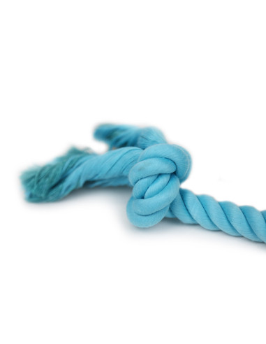 HEY! JUGUETE PERRO CUERDA CELESTE 31CM