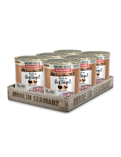 BEWIDOG DISPLAY LATAS RICO EN AVE 800 GR X 6 UNID
