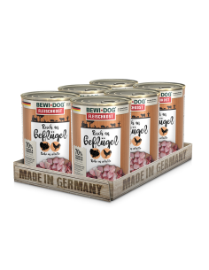 BEWIDOG DISPLAY LATAS RICO EN AVE 400 GR X 6 UNID