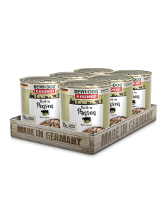 BEWIDOG DISPLAY LATAS RICO EN PANZA 800 GR X 6 UNID