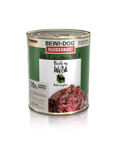 BEWIDOG DISPLAY LATAS RICO EN VENADO 800 GR X 6 UNID 2