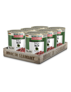 BEWIDOG DISPLAY LATAS RICO EN VENADO 800 GR X 6 UNID