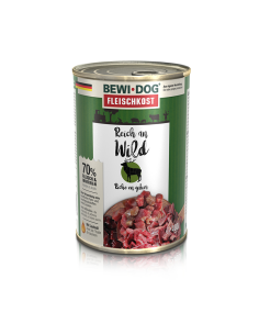 BEWIDOG DISPLAY LATAS RICO EN VENADO 400 GR X 6 UNID 2
