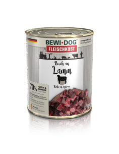 BEWIDOG DISPLAY LATAS RICO EN CORDERO 800 GR X 6 UNID 2