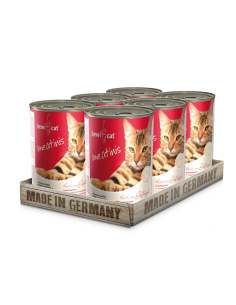 BEWICAT LATAS MEATINIS RICO EN AVE 400 GR X 6 UNID