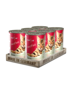 BEWICAT LATAS MEATINIS RICO EN VENADO 400 GR X 6 UNID