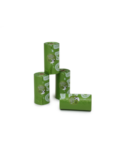 POOPA BAG! PACK 16 ROLLOS DE 15 BOLSAS 33X23 CM