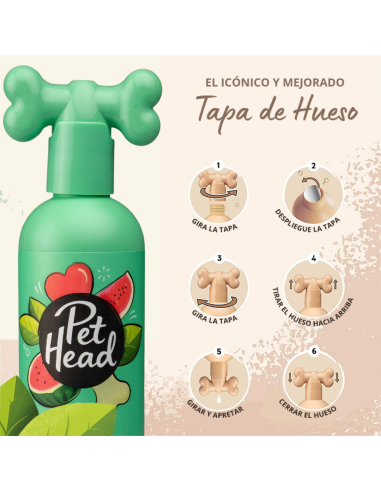 PET HEAD FURTASTIC SHAMPOO DESENREDANTE DE NUDOS 475 ML
