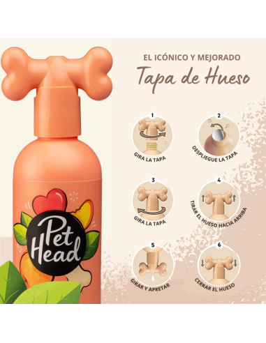 PET HEAD QUICK FIX SHAMPOO DOS EN UNO 475 ML