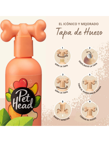 PET HEAD QUICK FIX SHAMPOO DOS EN UNO 475 ML