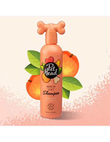 PET HEAD QUICK FIX SHAMPOO DOS EN UNO 475 ML