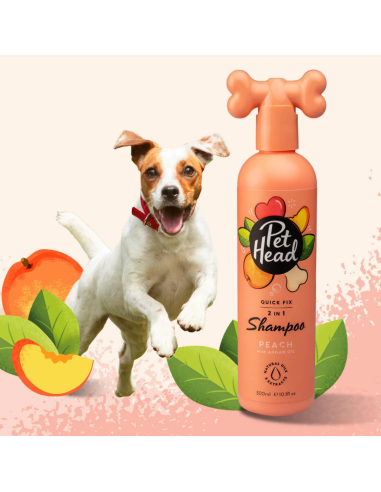 PET HEAD QUICK FIX SHAMPOO DOS EN UNO 475 ML