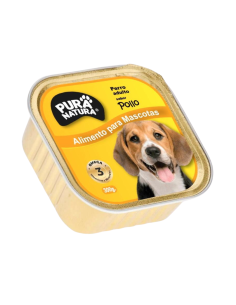 PURA NATURA LATA PERRO SABOR POLLO 300 GR