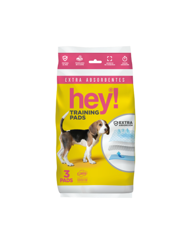 HEY! SABANILLAS 60X58 CAJA DE 50 BOLSAS (3 UNID. C/U)