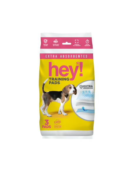 HEY! SABANILLAS 60X58 CAJA DE 50 BOLSAS (3 UNID. C/U)