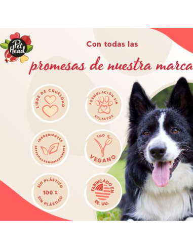 PET HEAD SHAMPOO EN BARRA GRANADA Y ACEITE DE COCO 85 G