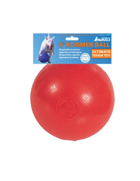 BOOMER BALL PELOTA 20 CM ROJA