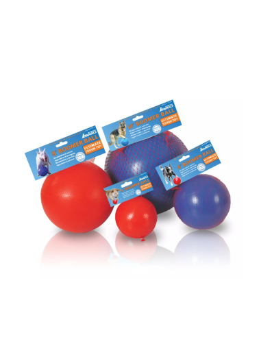 BOOMER BALL PELOTA 20 CM ROJA