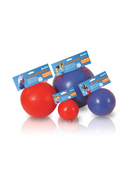 BOOMER BALL PELOTA 20 CM ROJA