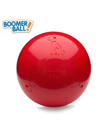 BOOMER BALL PELOTA 20 CM ROJA