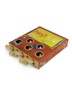 HEY! TABLERO RASCADOR PARA GATOS DISEÑO TOPO 36X26X6 CM