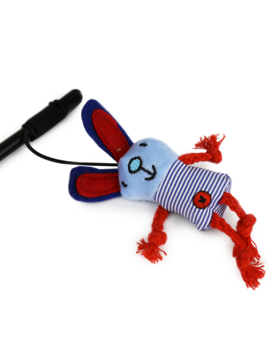 HEY! VARILLA DISEÑO CONEJO SONORO 48,5 X 14 CM