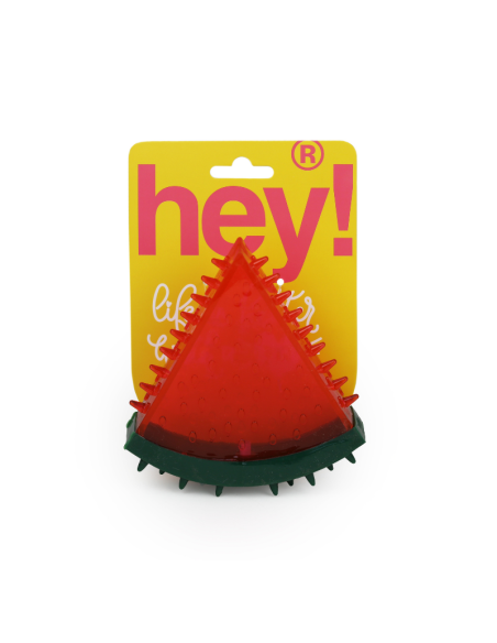 HEY! JUGUETE TPR DISEÑO SANDÍA CON SONIDO 11,5X11 CM