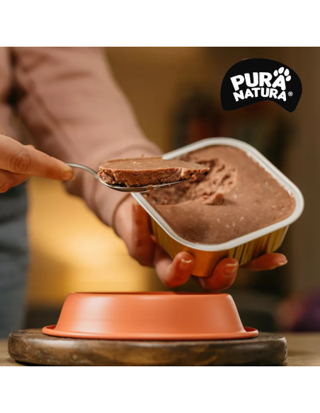 PURA NATURA LATA GATO SABOR CARNE 300 GR