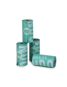 POOPA CATS! PACK 4 ROLLOS DE 15 BOLSAS 33X23 CM 2