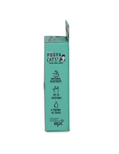 POOPA CATS! PACK 4 ROLLOS DE 15 BOLSAS 33X23 CM