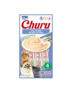CHURU GATO SABOR ATÚN 4 TUBOS
