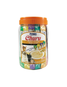 CHURU GATO VARIEDADES POLLO 50 UNID