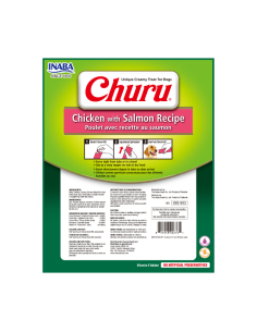 CHURU PERRO SABOR POLLO Y SALMON 8 UNID 2