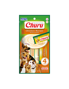 CHURU PERRO SABOR POLLO 4 UNID