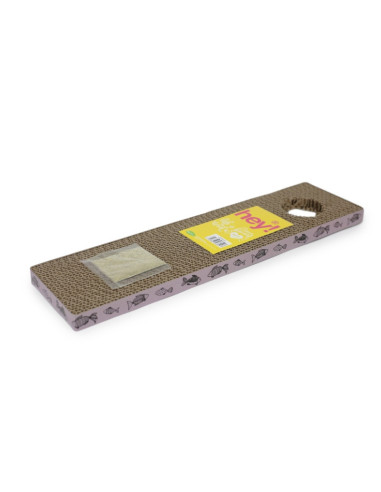 HEY! RASCADOR VERTICAL PERFORADO PARA PUERTA DE GATO 45X12X2 CM