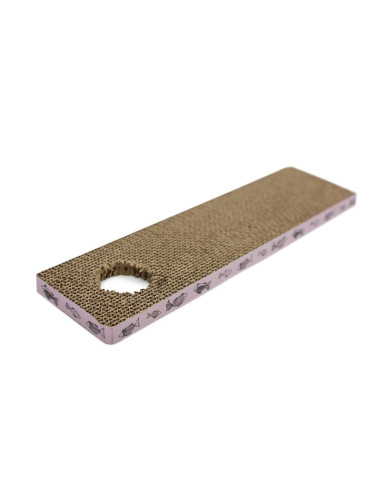 HEY! RASCADOR VERTICAL PERFORADO PARA PUERTA DE GATO 45X12X2 CM