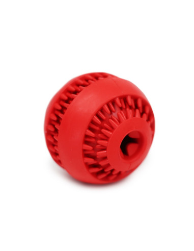 BRNX PELOTA DISPENSADORA DE PREMIOS GOMA ROJA 8CM