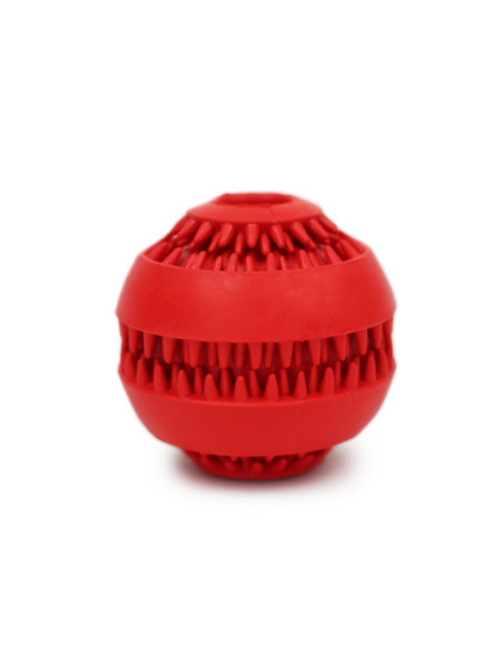 BRNX PELOTA DISPENSADORA DE PREMIOS GOMA ROJA 8CM