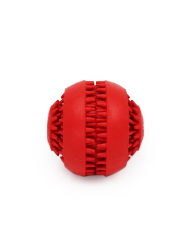 BRNX PELOTA DISPENSADORA DE PREMIOS GOMA ROJA 8CM
