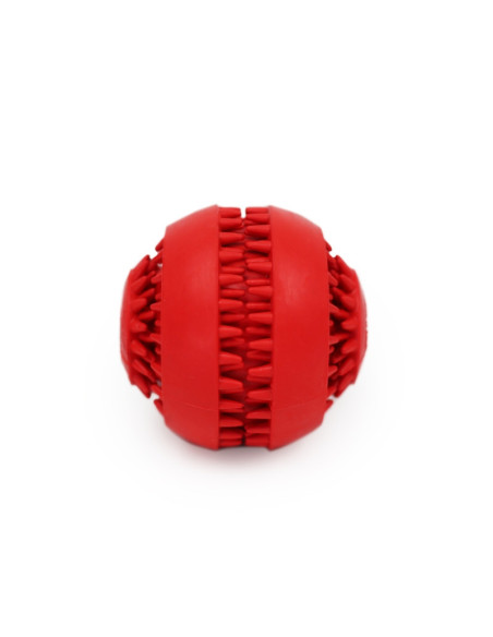 BRNX PELOTA DISPENSADORA DE PREMIOS GOMA ROJA 8CM